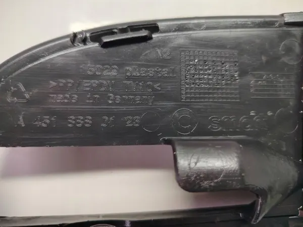 Grille de pare-chocs avant Smart Fortwo 451 A4518880123 image 3