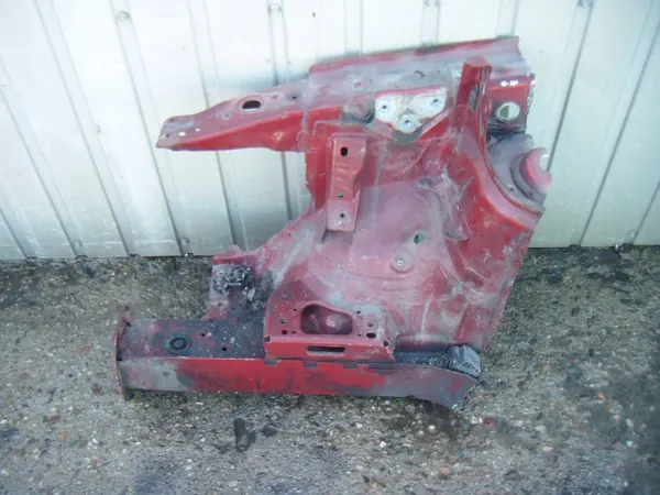 VW TOURAN 1 I 03-15 Rail Quart Avant Droit OEM image 3