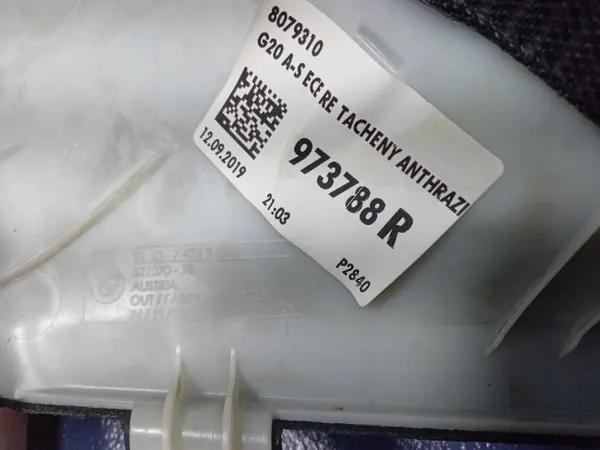 BMW 3 G20 G21 Couvre-poteau A droit OEM 7433240 image 7