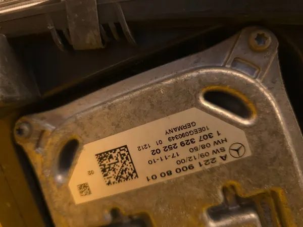 Linker Bi-Xenon koplamp Mercedes-Benz S W221 A2218207159 image 2