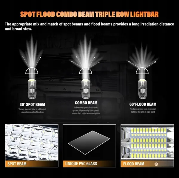 Barre LED RIGIDON 60cm 288W OEM rigidon60cm288w image 4