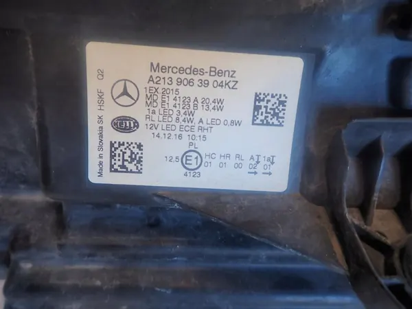 MERCEDES E KLASA W213 LINKER VOOR LED-KOPLAMP image 5