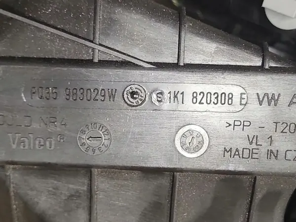 Ensemble chauffage Skoda Octavia Mk2 OEM 1Z1820003EJ image 7