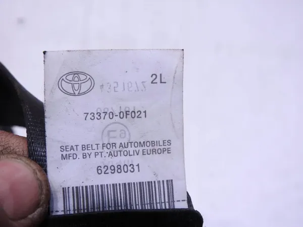 OEM 73370-0F021 Linker Rücksitzgurt für Toyota Verso image 5