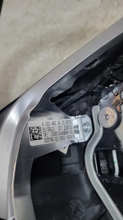 Mercedes AMG Lenkradschaufeln Rote Naht image 6