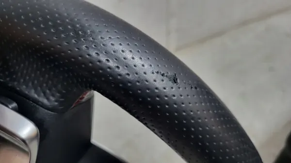 Mercedes AMG Lenkradschaufeln Rote Naht image 7