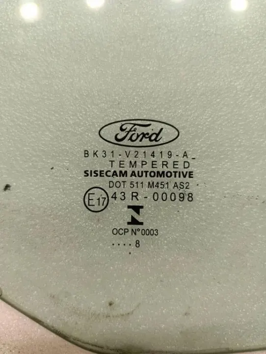 Vidro dianteiro esquerdo Ford Transit OEM BK31V21419A image 7
