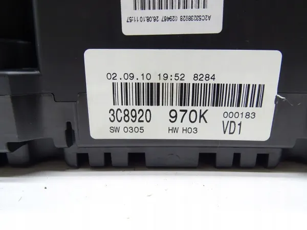 OEM 3C8920970K Compteur pour VW Passat CC image 7