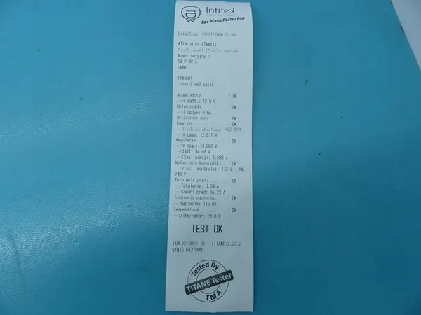 Vaihtovirtageneraattori Renault Vel Satis 2.0 T 16V image 6