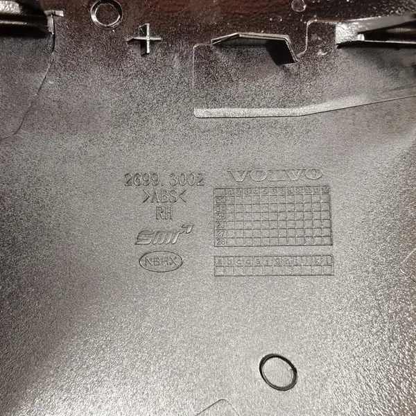 Carcaça espelho direito OEM 32898001191 Volvo EX30 image 3