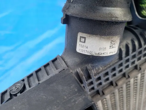 OPEL Astra J Zafira C Intercooler 1.6 1.7 2.0 13267646 image 3