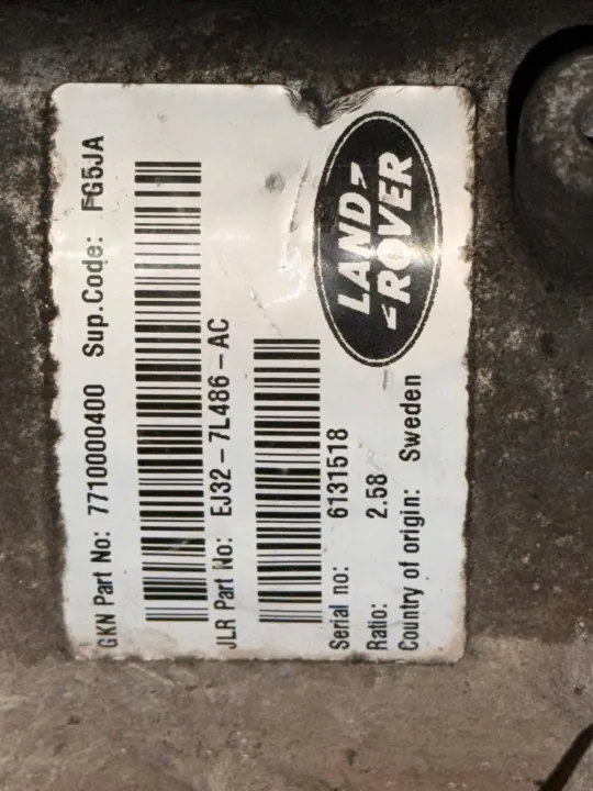 Front Differential Land Rover Evoque I EJ327L486AC image 5