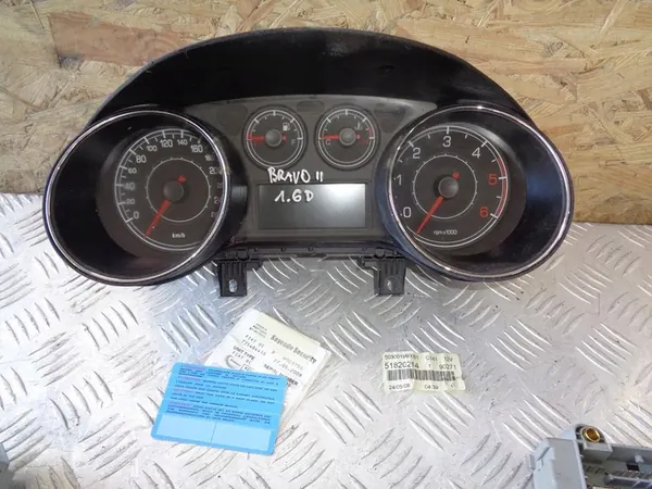 Unité de contrôle moteur ensemble immobilisateur Fiat Bravo II 1.6 M-JET image 2