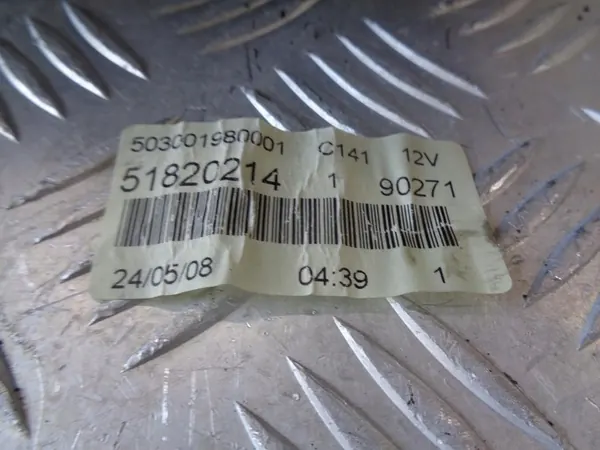 Unité de contrôle moteur ensemble immobilisateur Fiat Bravo II 1.6 M-JET image 3