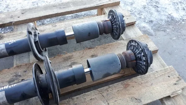 OEM 8K0413031BA Framhjulsstötdämpare par för Audi image 4
