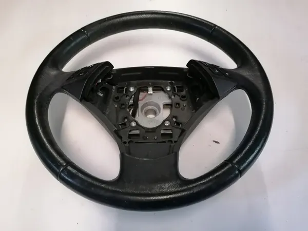 Volante de couro multifuncional BMW 5 E60 E61 03- image 2