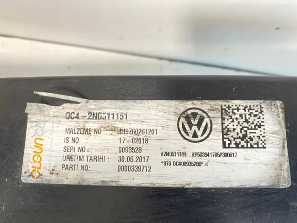 Gebrauchte VW Crafter II Hinterblattfeder OEM 2N0511151 image 3