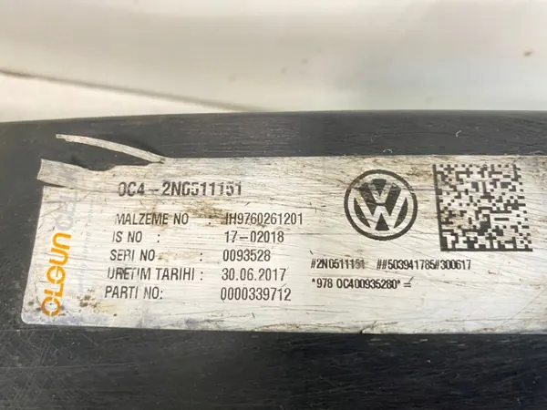 Gebrauchte VW Crafter II Hinterblattfeder OEM 2N0511151 image 5