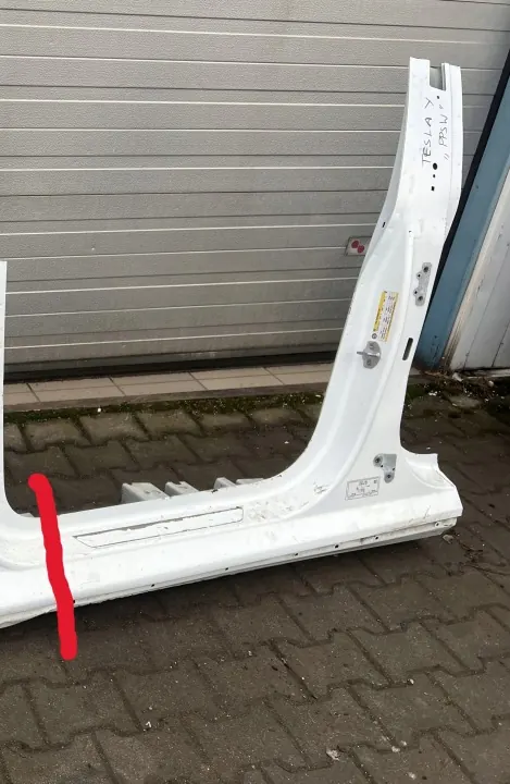 Pilier Central B Gauche Tesla Model Y OEM PPSW image 2