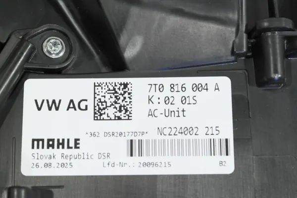 Chauffage arrière VW T7 Multivan OEM 7T0816004A image 4