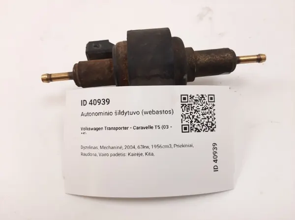 Bomba Webasto com cabos OEM 221000500400 image 3