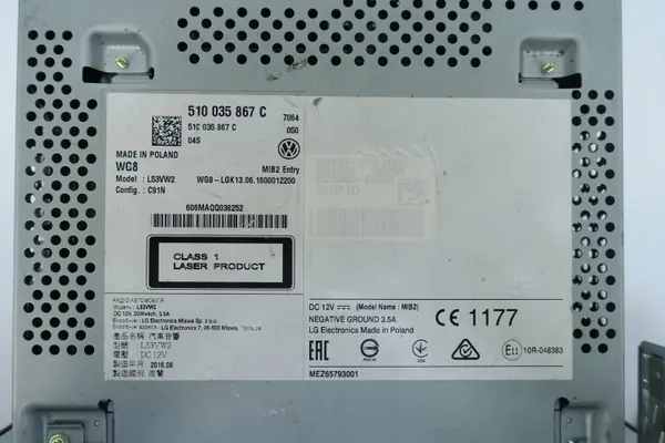 Ecrã OEM 510035867C para BMW VW Sportsvan image 7