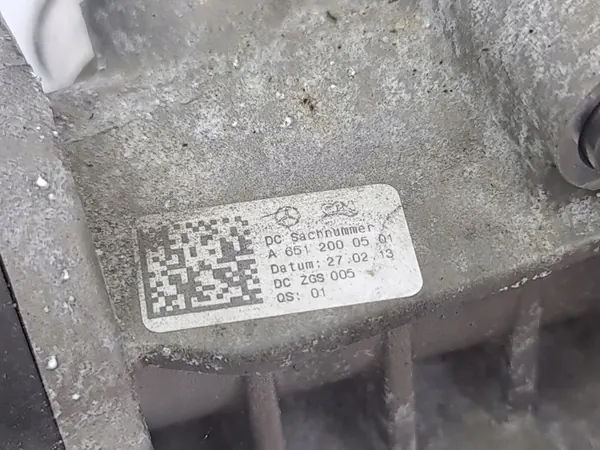 Vattenpump Mercedes-Benz B W246 W242 2013 A6512000501 image 8