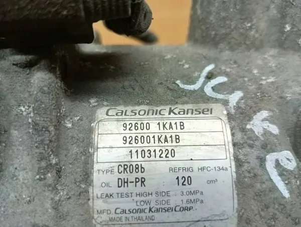 Compressore aria condizionata Nissan OE 92600-1KA1B image 6