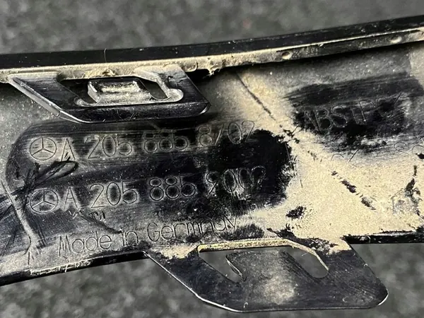 MERCEDES CLASSE C W205 LISTELLO CHROME NERO PIANO ANTERIORE DESTRO image 4