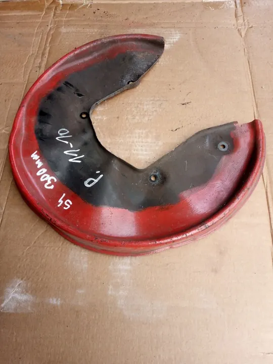 Audi A4 B7 Bakre Höger Bromsskiva Täckplåt 4F0615612 image 3