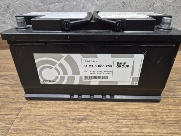 AGM-Batterie BMW Start Stop 92 Ah 850A 12V 2019 image 2