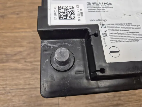 AGM-Batterie BMW Start Stop 92 Ah 850A 12V 2019 image 4