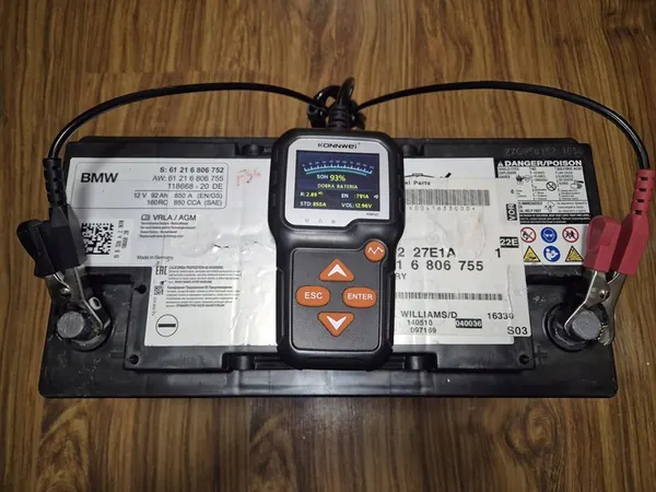AGM-Batterie BMW Start Stop 92 Ah 850A 12V 2019 image 5