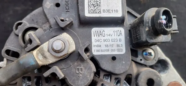 Vaihtovirtageneraattori Skoda Citigo VW Up Seat Mii 1.0 MPI image 2