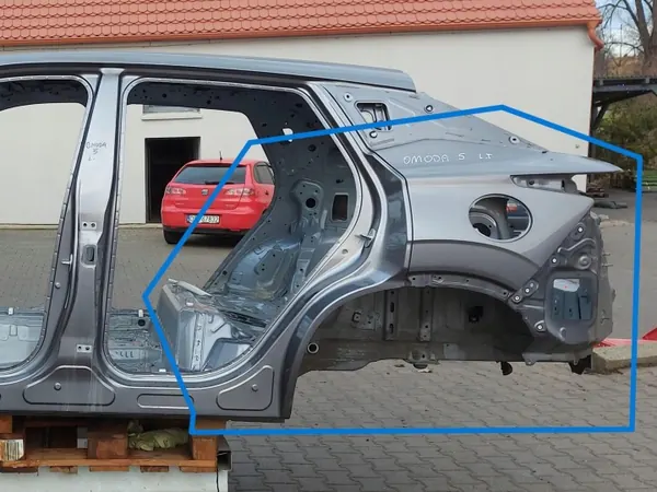 Chery Omoda 5 2024 Hinterer Kotflügel links/rechts OEM OMO5,867498733 image 2