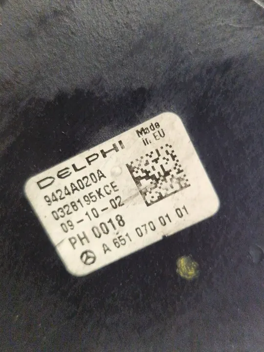 Hogedruk brandstofpomp Mercedes-Benz E W212 2011 OEM image 5