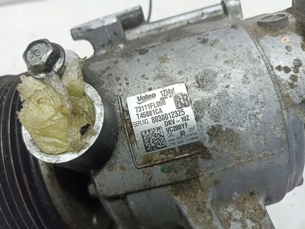 COMPRESSORE ARIA CONDIZIONATA SUBARU XV LIFT 2.0 BENZINA 73111FL050 image 5