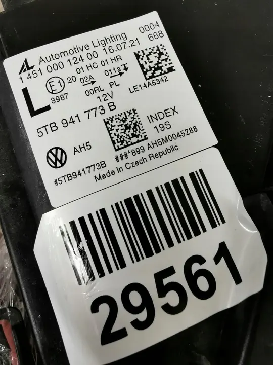 Farol Dianteiro Esquerdo VW Touran 3 III 5TB Full Led 14- OEM 5TB941773B image 2