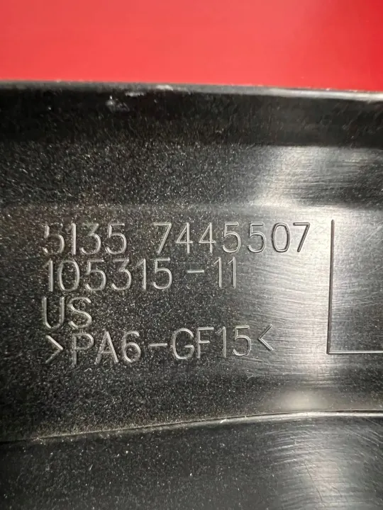 BMW X7 G07 Bakrutslist OEM 7445507 image 3
