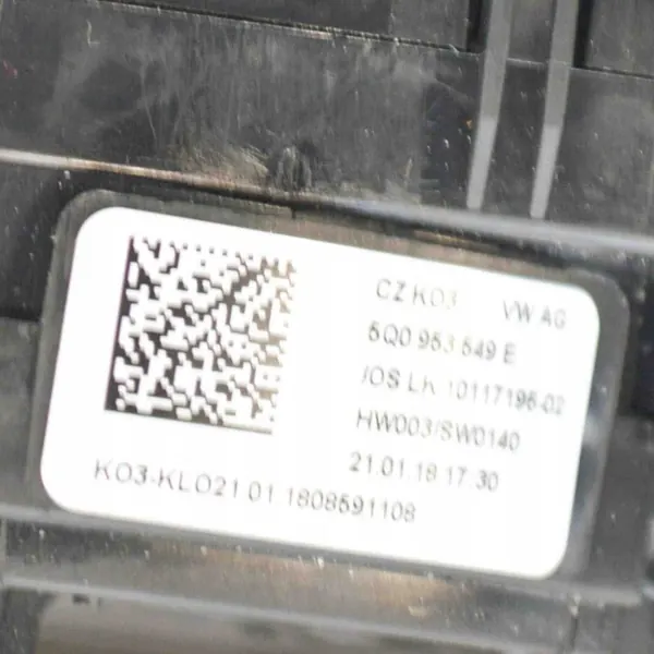 VW GOLF VII Schalter 5Q0953549E 5Q0953513Q 5Q0953507GJ image 10