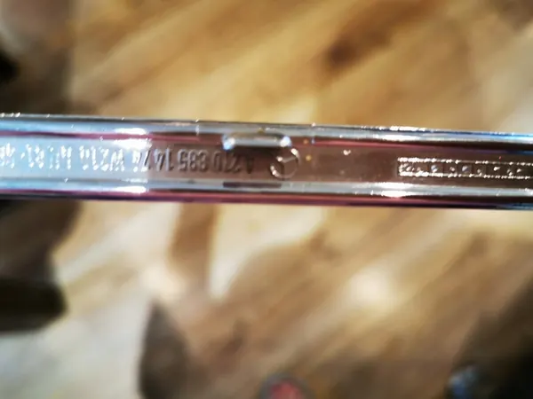 Rivestimento Cromato Paraurti Posteriore Sinistro Mercedes W210 A2108851474 image 4