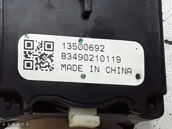 Interrupteur Opel Insignia 2009 13500692 image 5