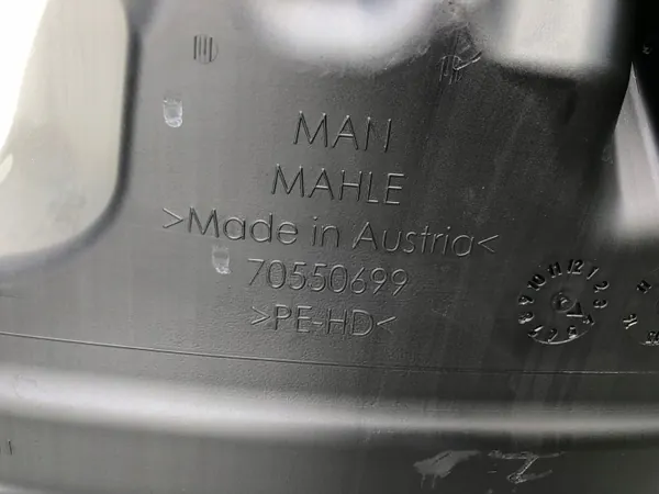 MAN TGM/TGL Euro 6 ilmanottoletku OEM 70550699 image 5