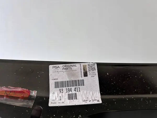 VÄNSTER FRAMSKÄRM OPEL ZAFIRA B 93184411 image 5