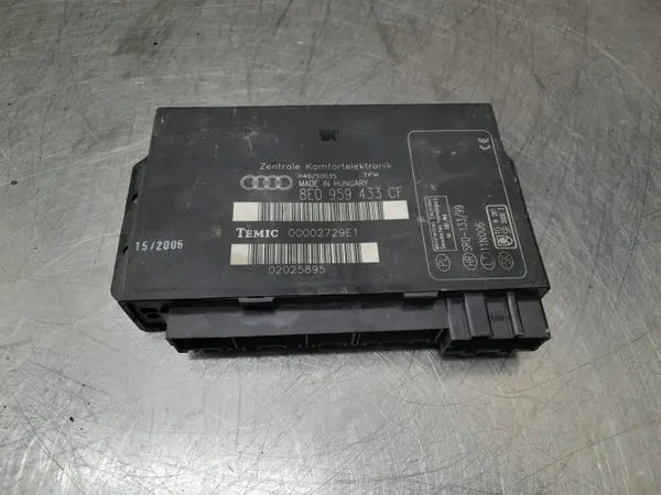 Module Confort AUDI A4 B7 2.0 TDI OEM 8E0959433CF image 2