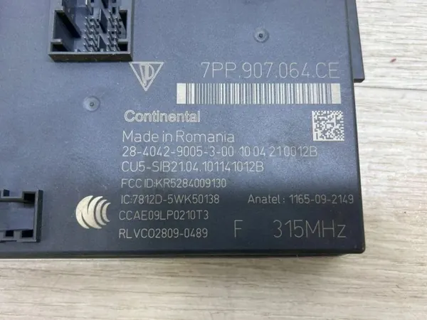 Module Confort Porsche OEM 7PP907064CE pour Panamera image 8