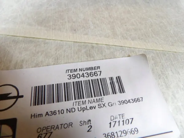 Opel Astra K Kombi Takfoder OEM 39043667 - Begagnad image 6