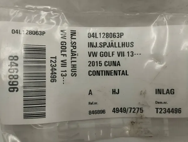 Corpo de borboleta Volkswagen 04L128063P image 4