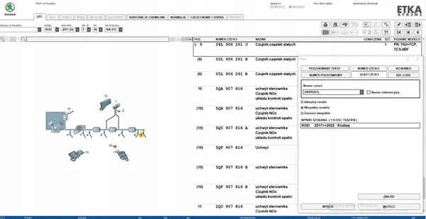 Lambda-Sensor NOx VW Audi Seat Skoda image 3