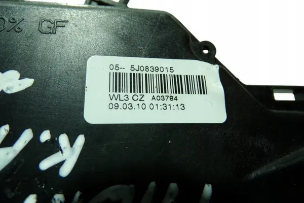 Hintere Linke Türschloss SKODA FABIA II COMBI 5J0839015 image 3